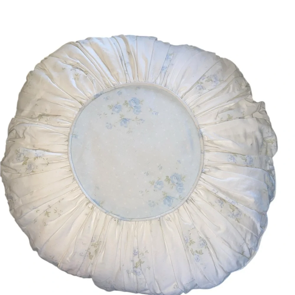 Vintage Victorian 3 Decorative Throw Pillow Cotton Floral Cottagecore Coquette